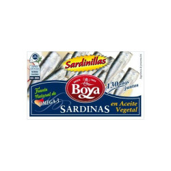 SARDINILLAS EN ACEITE VEGETAL LATA RR-90